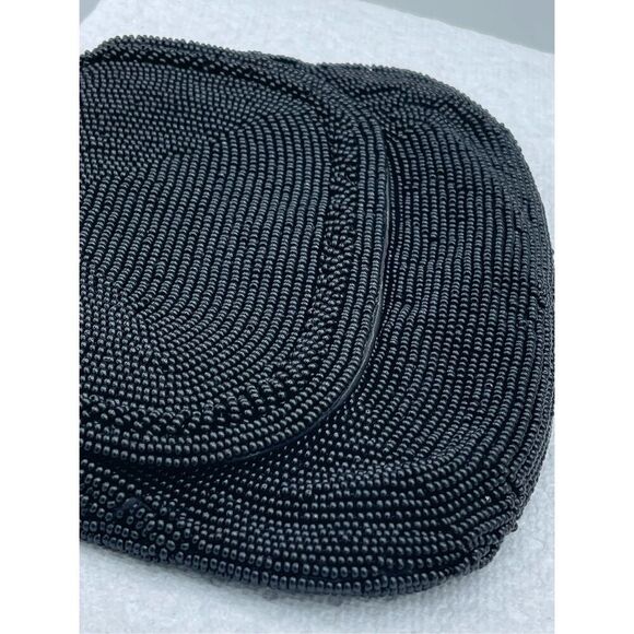 Vintage Richere’ by Walborg Black beaded clutch - Picture 9 of 9